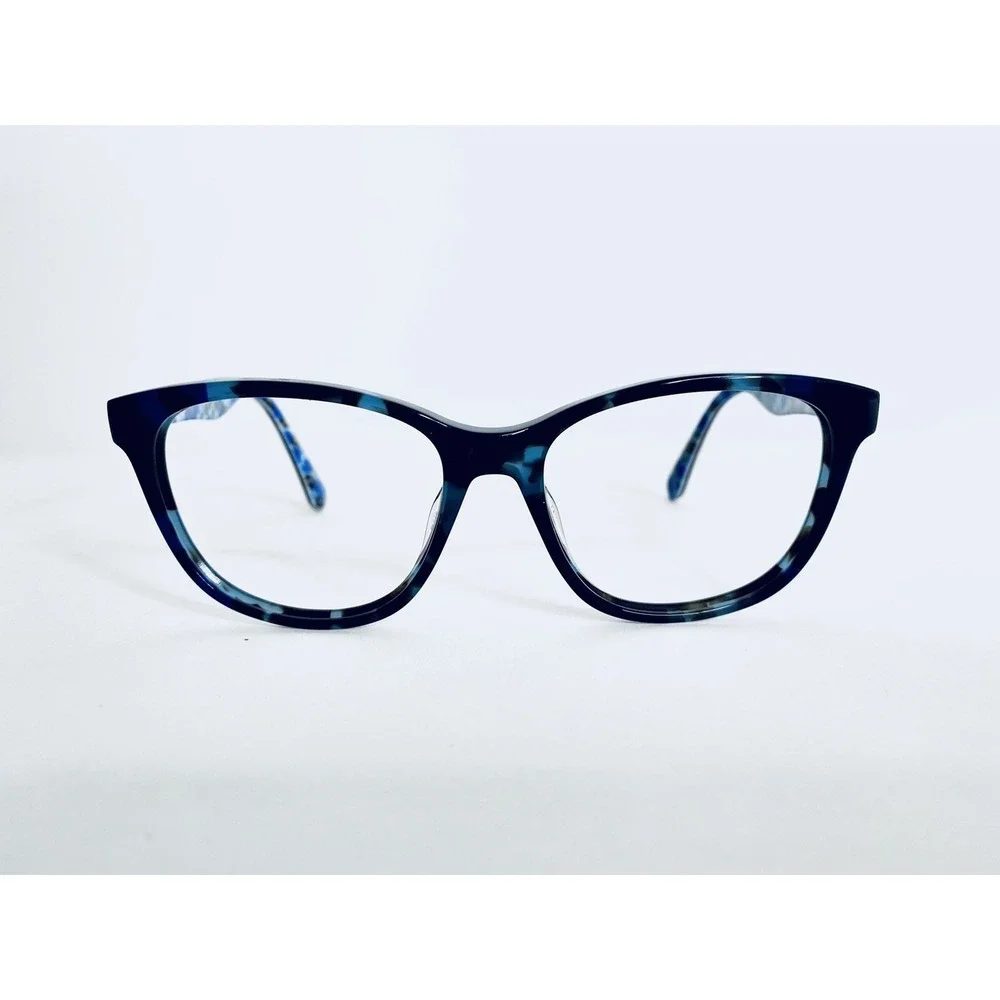 NEW Kate Spade Blue Tortoise Cat Eye Glasses Atalina XP8 51 16 135